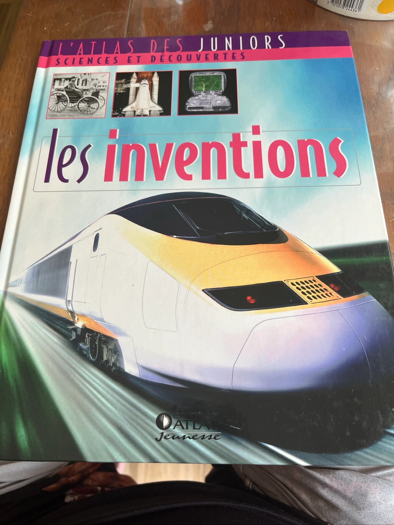 Livre L'Atlas des Juniors - Les inventions